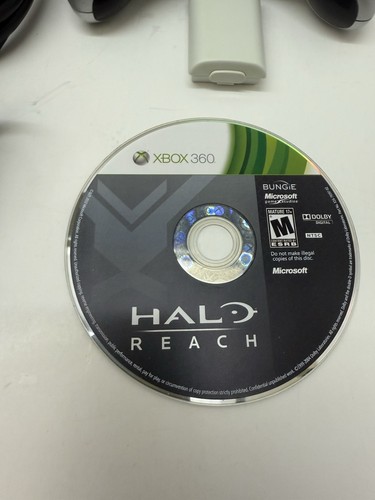 Xbox 360 Slim S Limited Edition Halo Reach Console Controller Power Supply HDMI - Bild 3 von 24