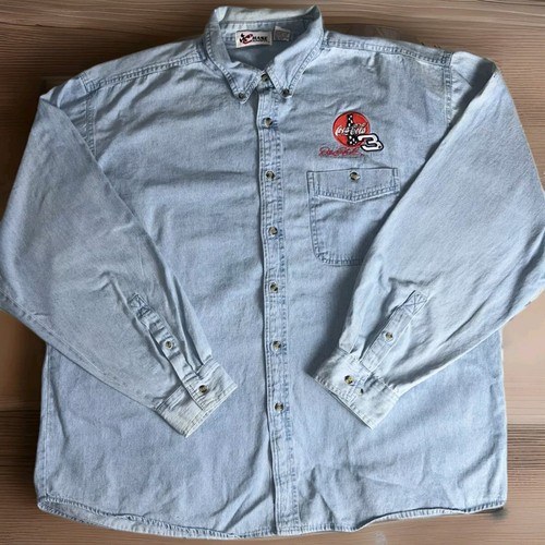 Dale Earnhardt Chase Authentics Denim Shirt Men 2XL 7 Time Champion Jean Nascar - Picture 2 of 13