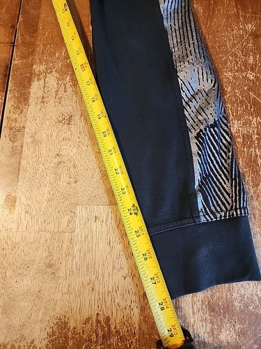 Nike Sportswear Essential N7 Women's S Graphic Print Tights Pants Black EUC - Picture 2 of 9