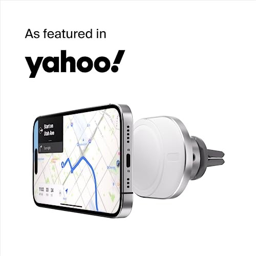 BELKIN MAGSAFE WIRELESS CAR CHARGER 15W FAST CHARGING MAGNETIC VENT HOLDER WHITE - 第 2/5 張圖片