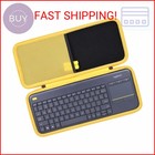 co2CREA Hardcase Ersatz für Logitech K400 Plus Kabellose Touch Tastatur Tou