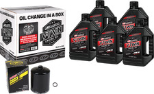 MAXIMA RACING OIL 90-129015PB Quick Change M8 Synthetic 20W-50 Oil Change Kit -