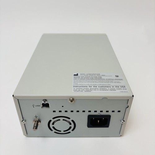 Sony UP-D897 Ultrasound Digital Graphic Photo Thermal Printer With Power Cord - Afbeelding 5 van 9