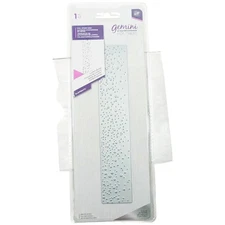 Gemini Crafter's Companion Foil Stamp Die Gemini Confetti Border Design Element