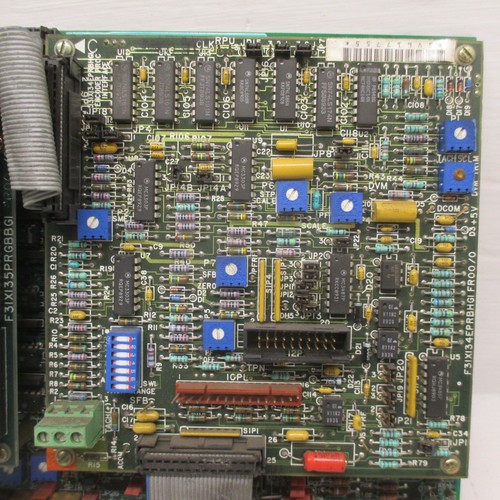 GE F31X300CCHALG2 Control Card w/ Process Interface & Programmer Card PLC Board - Picture 3 of 8