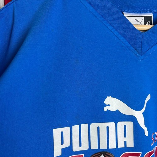 Vintage 90s Puma Street Soccer Cup Tshirt Retro Fußball Größe XL - Bild 6 von 17