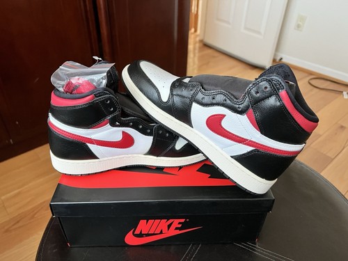 Air Jordan 1 Gimnasio Rojo 575441-061 GS talla 7Y nuevo con caja stock muerto - Imagen 2 de 7