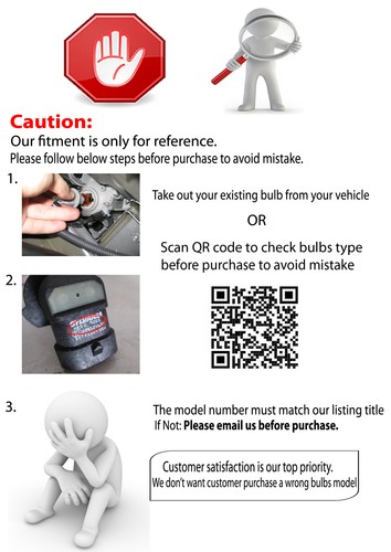 ICBEAMER H9 55W High Beam Super Yellow Light Bulb Replace Halogen OEM Bulb D216 - Picture 8 of 10