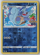 Wartortle 016/078 Pokémon GO TCG Reverse Holo Rare Card 2022 (Near Mint) NM 1