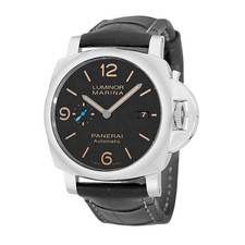 PANERAI Stainless Steel 44mm PAM 01312 Luminor Marina 1950 Box Warranty MINTY