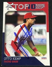 2024 Reading Fightin Phils Signed Otto Kemp RC Auto Card Phillies Autographed