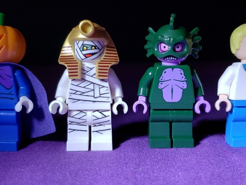 Lego Scooby Minifigur Lot 75902 kopfloser Reiter 75903 Schurken Monster Fred - Bild 6 von 24