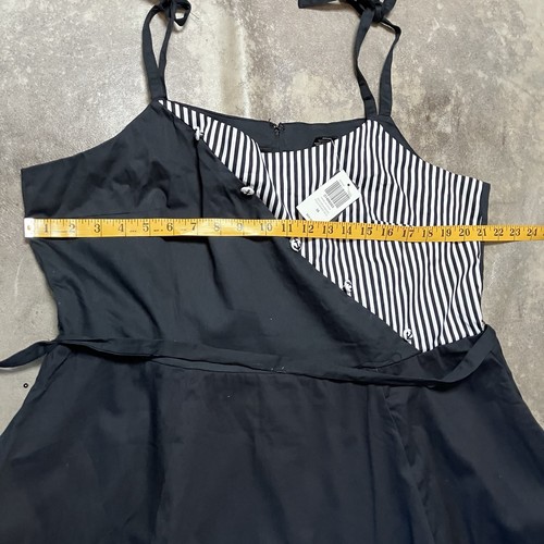 Disney Her Universe Dress Womens Size 3X Black Steamboat Willie Retro Tie - Picture 2 of 11