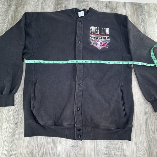 Sudadera Vintage Champion Tejido Inverso Talla XL Botón Superbowl XXVI 26 ¡Rara! - Imagen 4 de 12