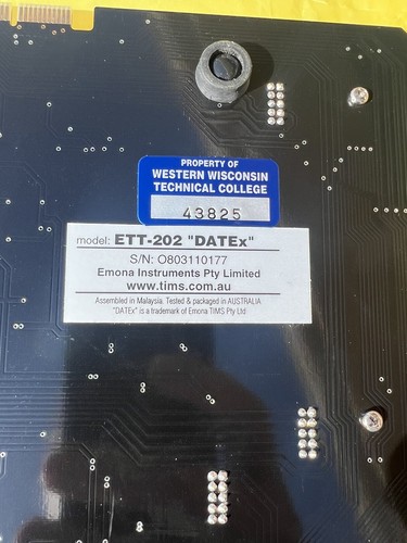 Used Emona Telecommunications Trainer Datex Telecoms Trainer ETT-202 - Picture 7 of 8