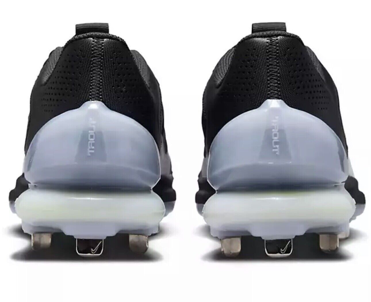 Men's Nike Force Zoom Trout 8 Pro Metal Baseball Cleats Black CZ5915
