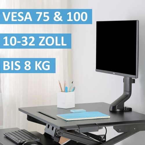 VSG24 Flexible Monitor Halterung | VESA 100x100 | POS | 10-22 Zoll | Touchscreen - Bild 2 von 7