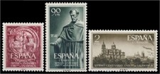 Spain 1126/28 1953 University Of Salamanca MNH