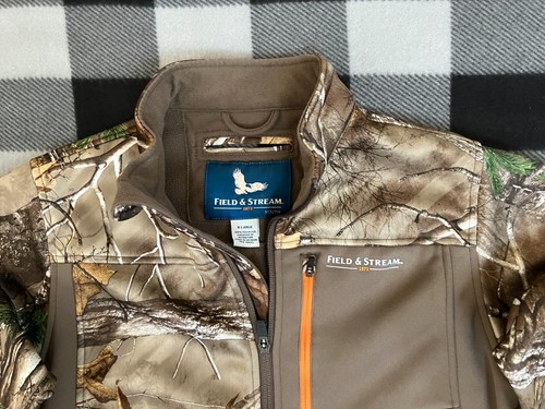 Field Stream Youth XL Camouflage Realtree Full Zip Hunting Jacket Mock Pocket - Picture 10 of 11