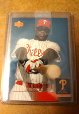 💥 2001 UPPER DECK RC RYAN HOWARD #62 Rookie VF/NM See photos!