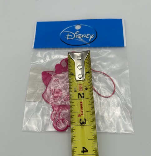 Disney Marie Bag Teléfono Rosa Dije Correa Reflectante Aproximadamente 3.125"" x 2"" Nuevo Sellado - Imagen 6 de 7