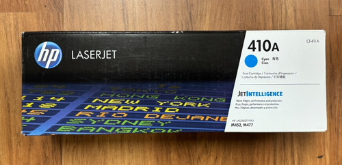 Neu Versiegelt HP 410A Cyan Tonerkartusche CF411A - Guter Zustand