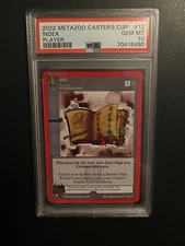PSA 10 GEM MINT Index MetaZoo Player Stamped Caster’s Cup 12/45 NON Holo (POP 1)