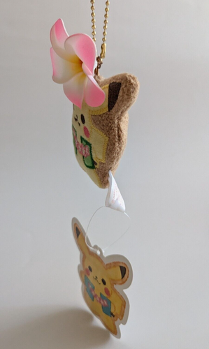 New! Pokemon Center 2018 Japan TROPICAL SWEETS Pikachu cookie mascot keychain - Picture 6 of 8