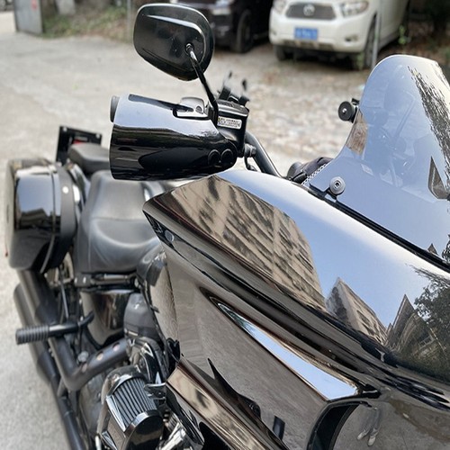 Handguards For Harley Touring Electra Road Glide Road King FLHR FLTRXS 2014-2020 - Picture 2 of 12