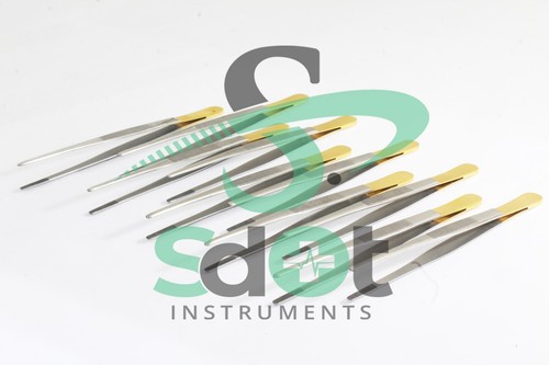 Daumenpinzette 8 Zoll Set 10 Stück Chirurgisch von SdOt Instruments - Bild 2 von 6