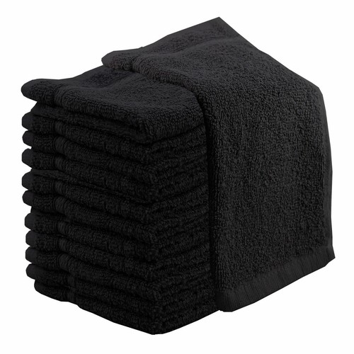 1x to 24x Pack Super Soft 100% Egyptian Cotton Face Towels Flannel Washcloth - Picture 5 of 14