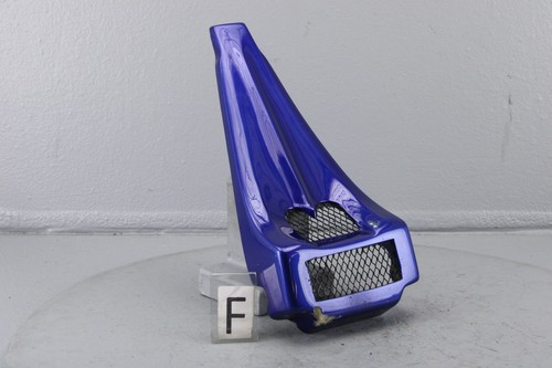 2012 Harley Road Glide CVO Front Lower Air Dam Fairing Chin Cover Spoiler BLUE - Picture 12 of 13