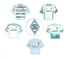 Borussia Mönchengladbach Trikot Magnet versch. Saisons Fussball AMBALLCOM