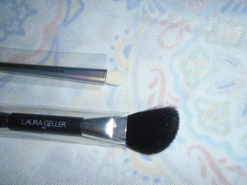 Pincel de maquillaje Laura Geller doble extremo y cepillo de sombra de ojos Sephora - Imagen 4 de 8