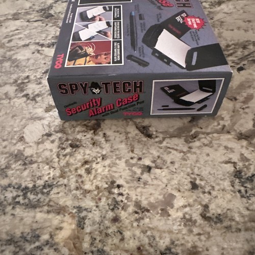 RARE VINTAGE 1991 SPY TECH ELECTRONIC SECURITY ALARM CASE TYCO NEW/SEALED - Picture 9 of 16
