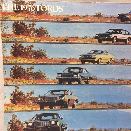 Vintage The 1976 Ford Werbebroschüre - Bild 13 von 13