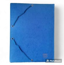 Classeur à Élastique Bleu Format A4