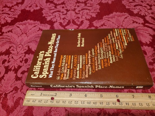California's Spanish Place-Names (History Book) Barbara & Rudy Marinacci 1988 - Imagen 2 de 9