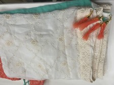 Indian wedding heavy work  with cancan lehnga choli. Gently wear once.