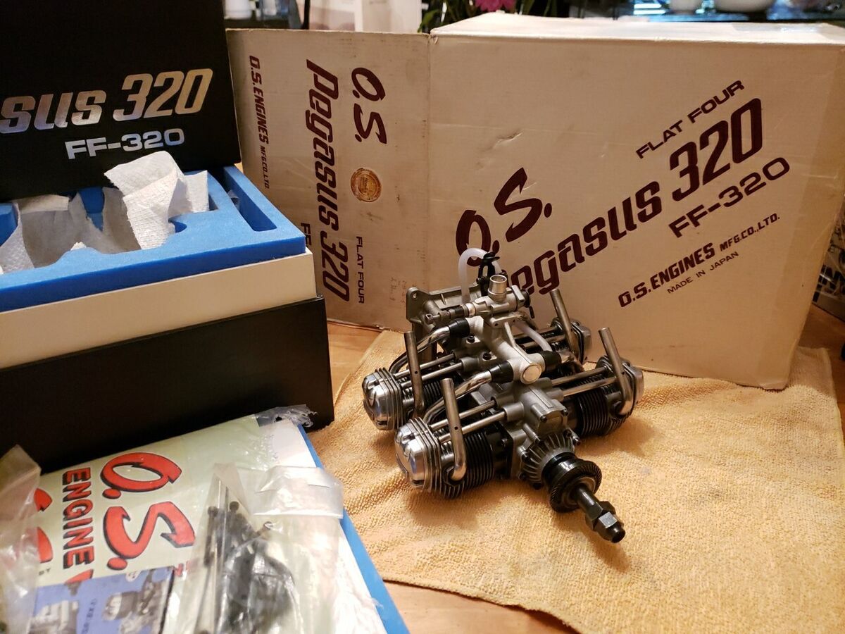OS Engine - OS Pegasus FF-320 Flat Four RC Motor - Clean | eBay OS Engine - OS Pegasus FF-320 Flat Four RC Motor - Clean | eBay