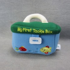GUND My First Tackle Box Soft Toy Box Fishing Reel Fish Worm