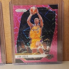 Lisa Leslie 2024 WNBA Prizm Pink Velocity Prizm #66/79 Los Angeles Sparks
