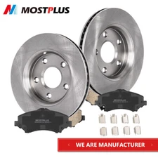 Front Disc Rotor Ceramic Brake Pad For Chrysler Town&Country Dodge Grand Caravan