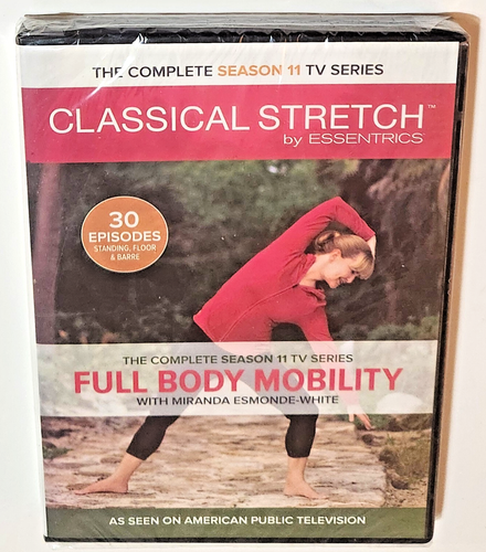 Classical Stretch by Essentrics The Complete Season 11 Mobility 4-Disc DVD - New - Picture 4 of 7