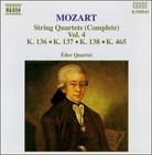 Mozart: String Quartets (Complete), Vol. 4 (CD, Feb-1994, Naxos (Distributor))