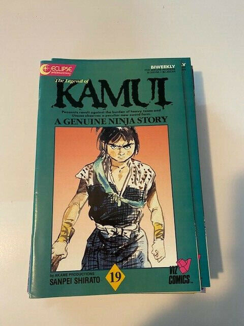 Anime and Manga Comics Kamui #5 Eclipse Comics Sanpei Shirato