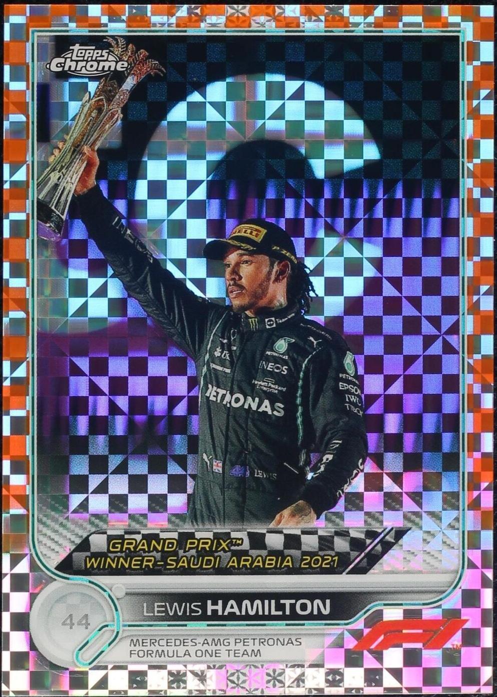 Orange Checker Flag Refractor