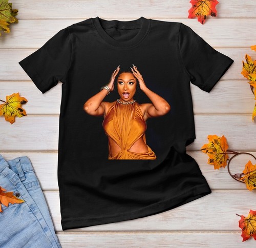 NEW Megan Thee Stallion Classic Shirt Short Sleeve Black All Size Shirt - Bild 2 von 6
