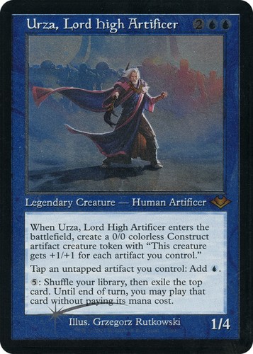 Urza, Lord High Artificer (13/54) - Modern Horizons - Art Series