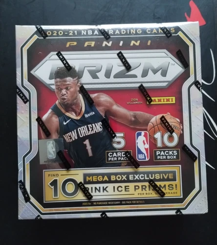 2020-21 NBA Panini Prizm Mega Box New/Factory Sealed
